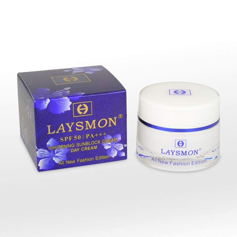 Kem làm trắng da ban ngày Laysmon® LAYSMON Day Cream SPF 50/PA+++ WHITENING SUNBLOCK CREAM